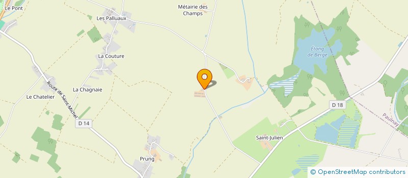 localisation de l'entreprise MADAME MARYLINE PETRAULT à AZAY-LE-FERRON