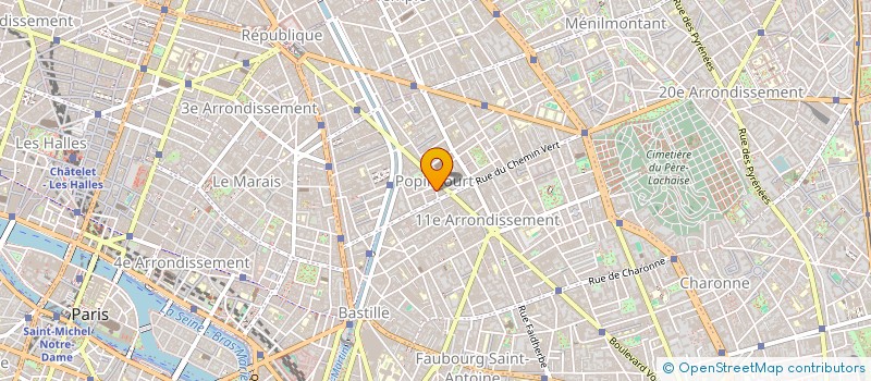 localisation de l'entreprise MADAME MARYLINE POMIAN  PARIS