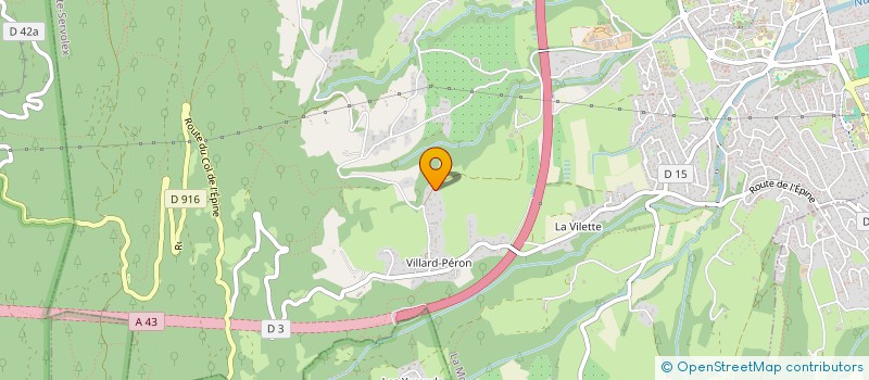 localisation de l'entreprise MADAME MARYLINE PRETOT à LA MOTTE-SERVOLEX