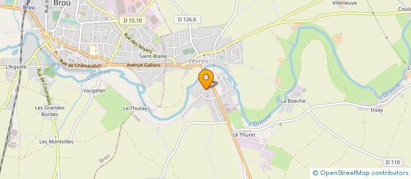 localisation de l'entreprise MADAME MARYLINE PROVOT à YEVRES