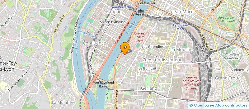 localisation de l'entreprise MADAME MARYLINE RICCI  GENAS