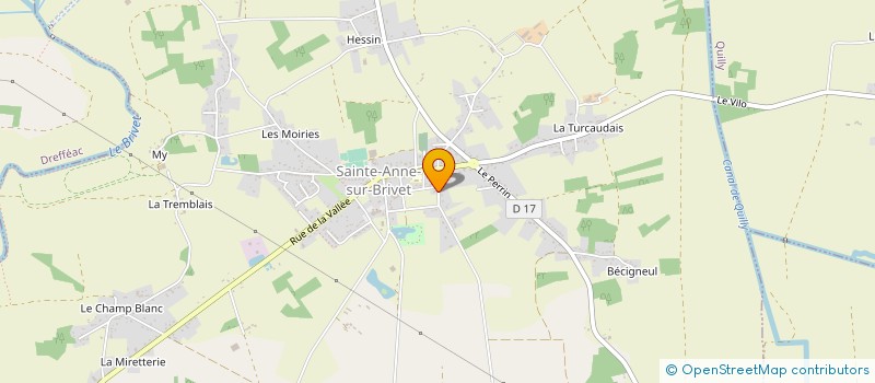 localisation de l'entreprise MADAME MARYLINE RICHARD  SAINTE-ANNE-SUR-BRIVET