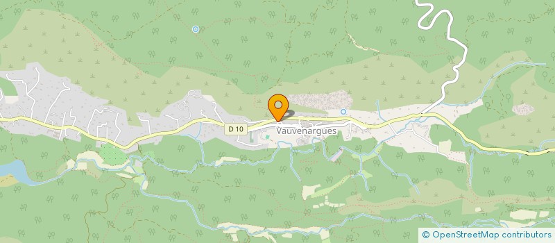 localisation de l'entreprise MADAME MARYLINE RIVIERE  VAUVENARGUES