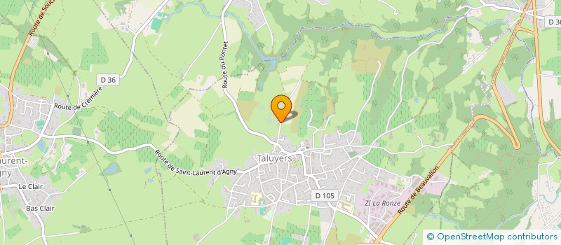 localisation de l'entreprise MADAME MARYLINE RIVOLLIER  RIVERIE