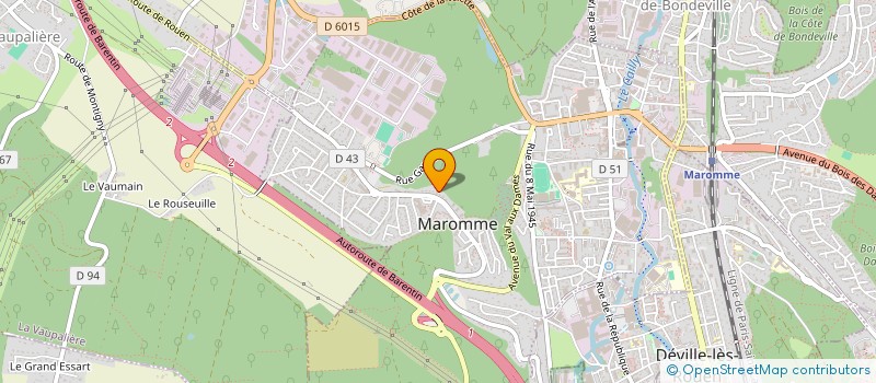 localisation de l'entreprise MADAME MARYLINE ROBERGE à MAROMME