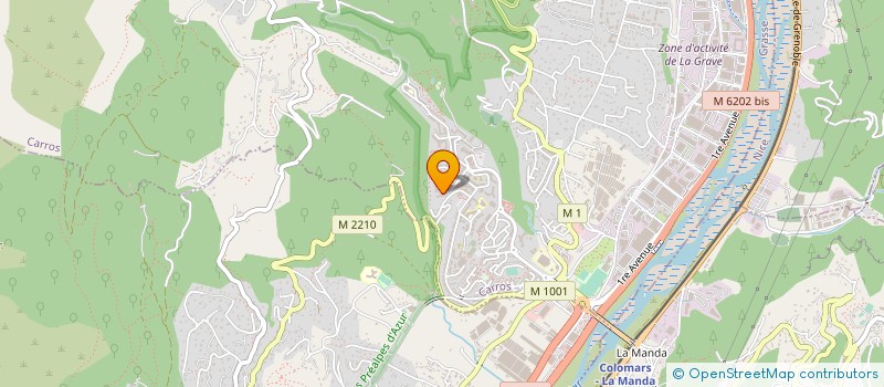 localisation de l'entreprise MADAME MARYLINE SAUTREAU à CARROS