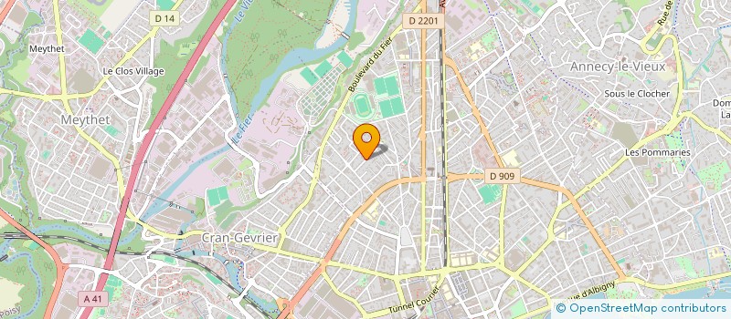 localisation de l'entreprise MADAME MARYLINE SAVOY à ANNECY