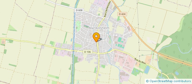 localisation de l'entreprise MADAME MARYLINE SCHREIBER  MARCKOLSHEIM