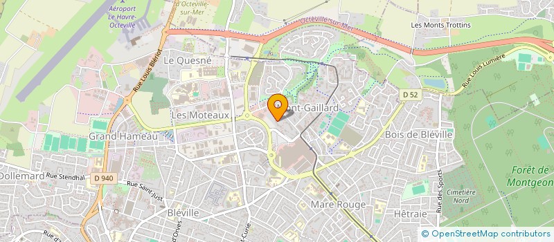 localisation de l'entreprise MADAME MARYLINE TARANTO à LE HAVRE