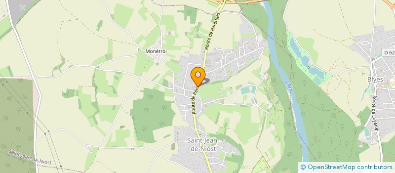 localisation de l'entreprise MADAME MARYLINE THEVENET  SAINT-JEAN-DE-NIOST