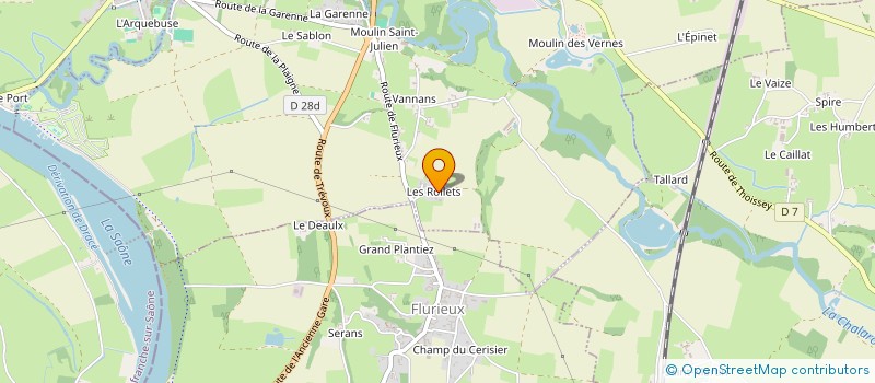 localisation de l'entreprise MADAME MARYLINE THOUNY  ILLIAT