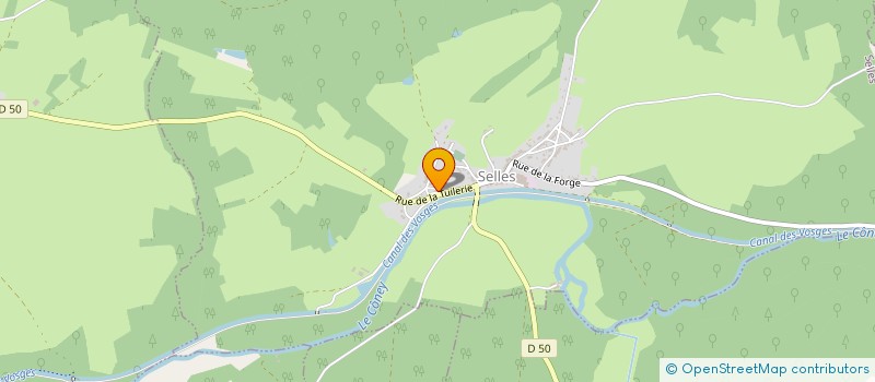 localisation de l'entreprise MADAME MARYLINE TISSERAND  SELLES