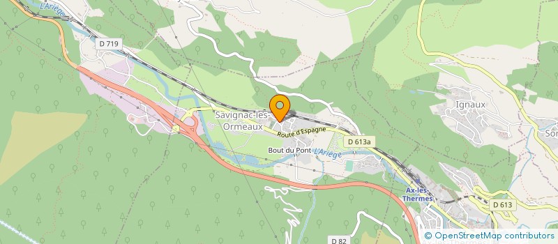 localisation de l'entreprise MADAME MARYLINE TORRES à SAVIGNAC-LES-ORMEAUX