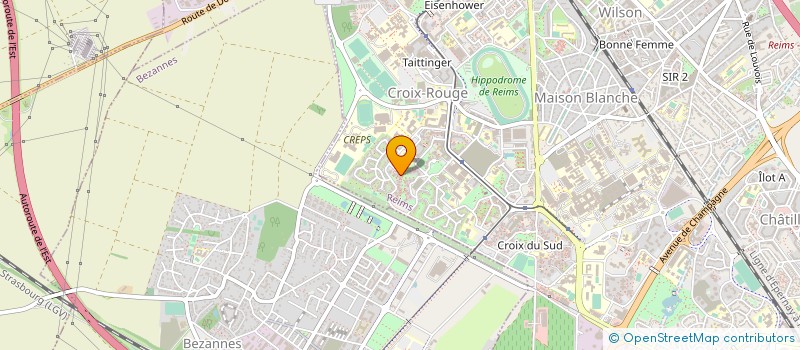 localisation de l'entreprise MADAME MARYLINE TURBATTE  REIMS