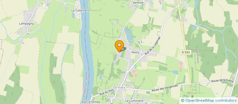 localisation de l'entreprise MADAME MARYLINE VADOT  ORMES