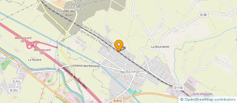 localisation de l'entreprise MADAME MARYLINE VERRIER à BAZIEGE