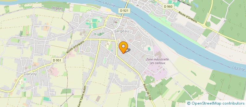 localisation de l'entreprise MADAME MARYLINE VOGEL à JARGEAU