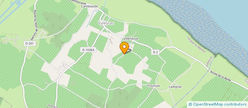 localisation de l'entreprise MADAME MARYLIS TORRES  VALEYRAC