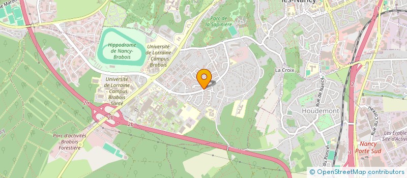 localisation de l'entreprise MADAME MARYLISE FRECHARD  VANDUVRE-LES-NANCY