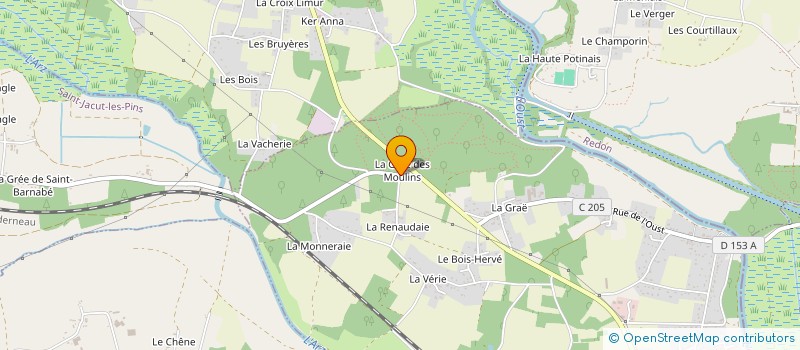 localisation de l'entreprise MADAME MARYLISE LAUNAY  BEGANNE