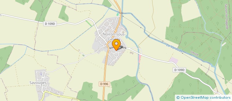 localisation de l'entreprise MADAME MARYLISE TAPON  NOIRON-SOUS-GEVREY