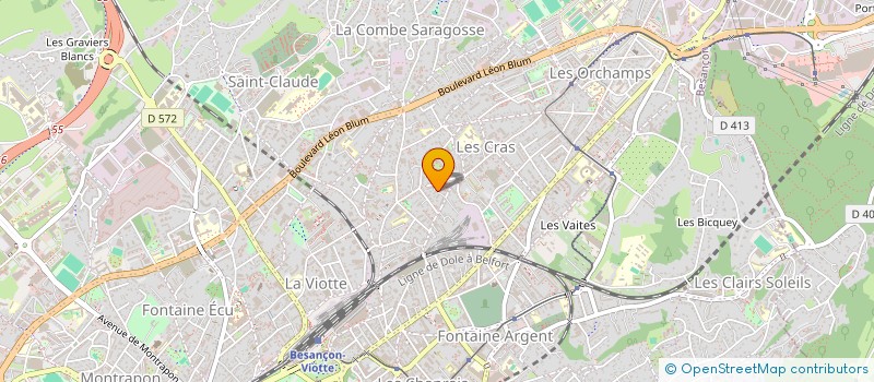 localisation de l'entreprise MADAME MARYLL GUINARD  BESANCON