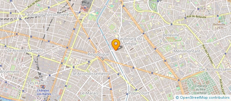 localisation de l'entreprise MADAME MARYLOU CANNARD  PARIS