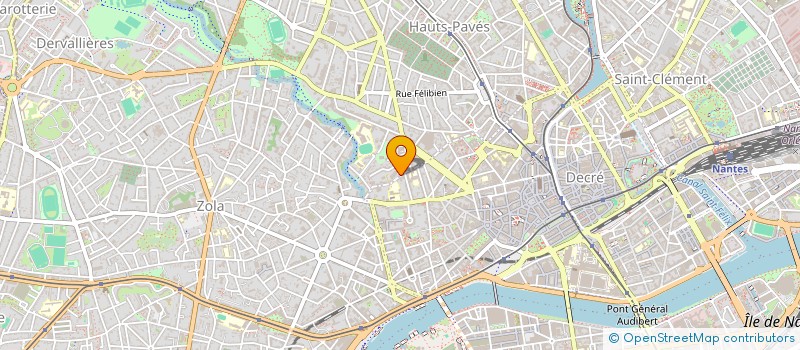 localisation de l'entreprise MADAME MARYLOU DAVID à NANTES