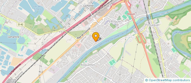 localisation de l'entreprise MADAME MARYLOU GINOYER  ROQUES