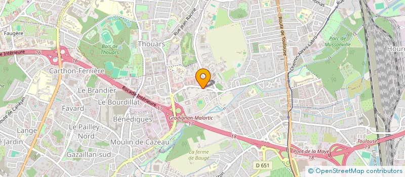 localisation de l'entreprise MADAME MARYLOU MALUNGU-NGABUYELE  VILLENAVE-D'ORNON