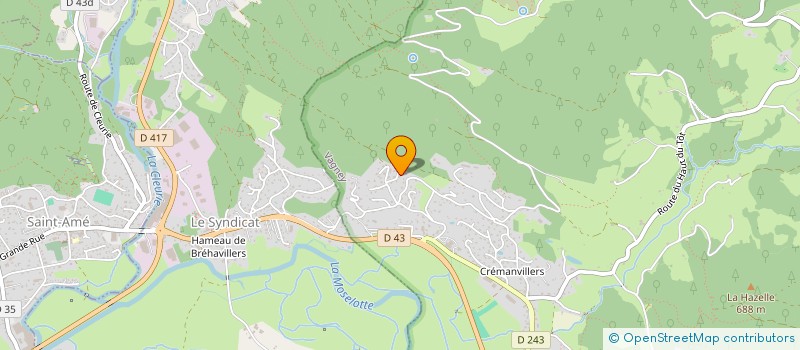 localisation de l'entreprise MADAME MARYLOU MARQUES DA CUNHA  VAGNEY