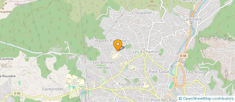 localisation de l'entreprise MADAME MARYLUZ VILLEGAS  TOULON