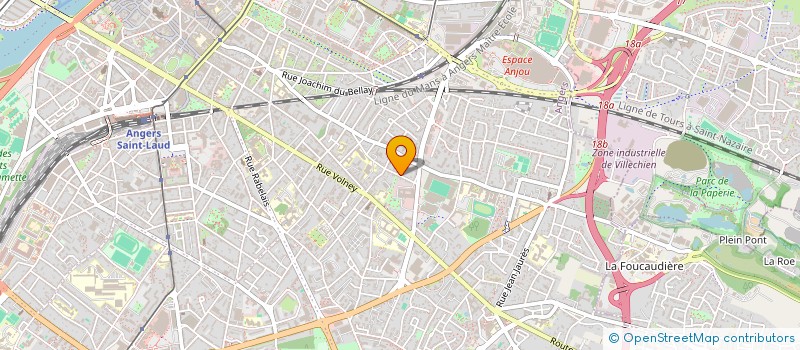 localisation de l'entreprise MADAME MARYNA BLIZHANSKA à ANGERS