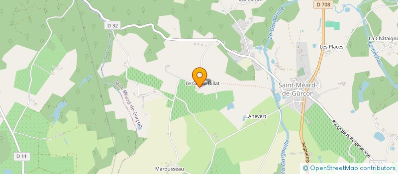 localisation de l'entreprise MADAME MARYNA CHAMBO  SAINT-MEARD-DE-GURCON