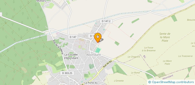 localisation de l'entreprise MADAME MARYNA GUEGUEN à ABONDANT