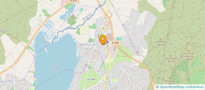 localisation de l'entreprise MADAME MARYNA MUKHINA  BALARUC-LE-VIEUX