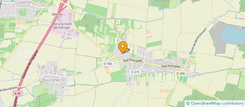 localisation de l'entreprise MADAME MARYNA MURAKHOVSKA  VALFF