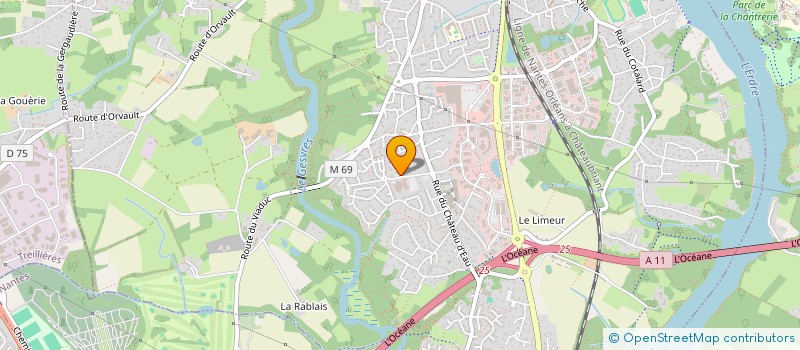 localisation de l'entreprise MADAME MARYNA NAUMENKO à LA CHAPELLE-SUR-ERDRE