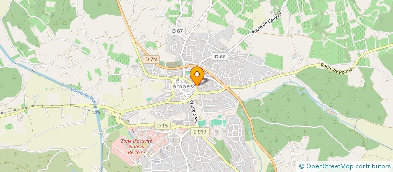 localisation de l'entreprise MADAME MARYNA VIDON  LAMBESC