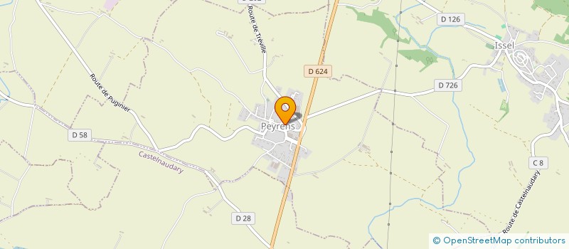 localisation de l'entreprise MADAME MARYNA VLASIUK  PEYRENS