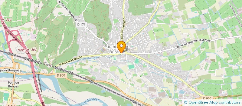 localisation de l'entreprise MADAME MARYNA WASYLUK  CAUMONT-SUR-DURANCE