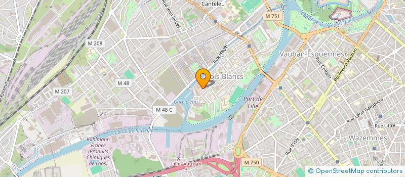 localisation de l'entreprise MADAME MARYNE BERTELOOT à LILLE