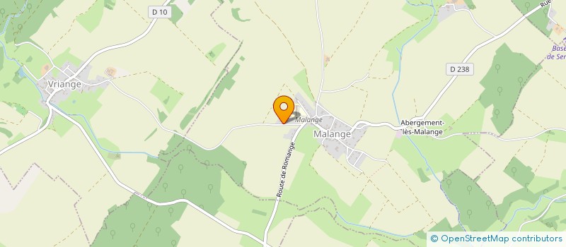 localisation de l'entreprise MADAME MARYNEIGE GAILLARDET  MALANGE