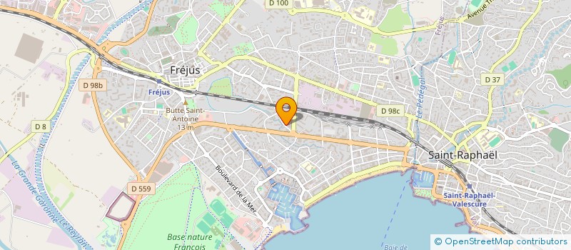 localisation de l'entreprise MADAME MARYON GOLFRIN  PUGET-SUR-ARGENS