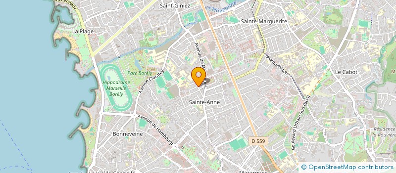 localisation de l'entreprise MADAME MARYON HASSOUNI  MARSEILLE