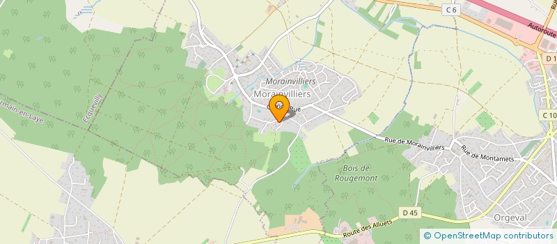 localisation de l'entreprise MADAME MARYSA SANCHEZ  MORAINVILLIERS