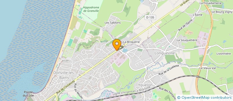 localisation de l'entreprise MADAME MARYSE ANDREY  DONVILLE-LES-BAINS