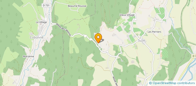 localisation de l'entreprise MADAME MARYSE ARBOD  SUZE