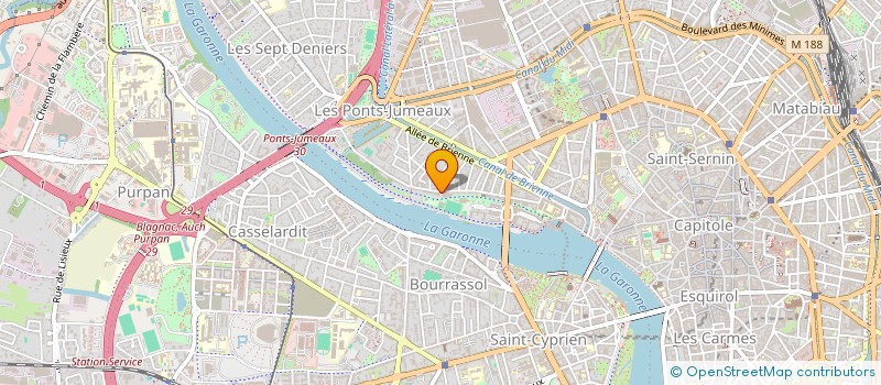 localisation de l'entreprise MADAME MARYSE ARRESTIER à TOULOUSE