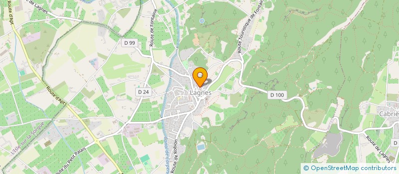 localisation de l'entreprise MADAME MARYSE ASPART  LAGNES